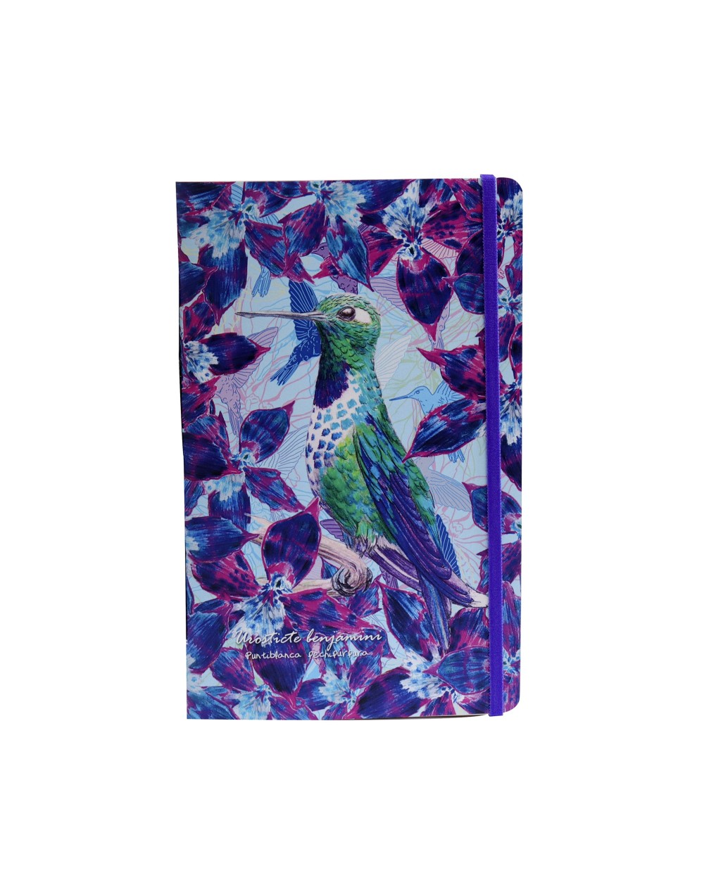 Libreta grande Colibrí Puntiblanco