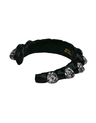Tiara gruesa de color negro