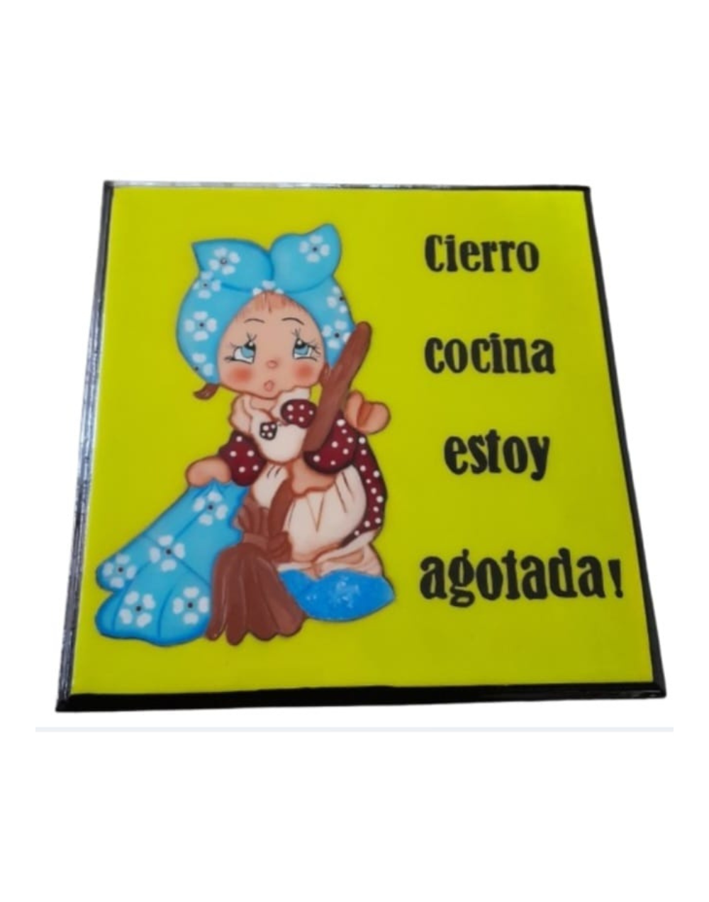 Portacaliente con leyenda