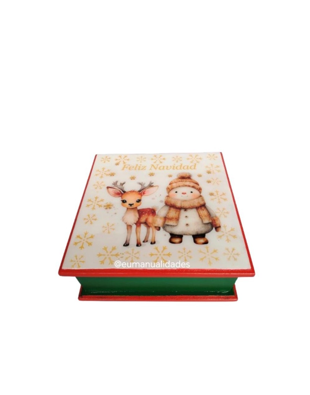 Servilletero amigos navideños