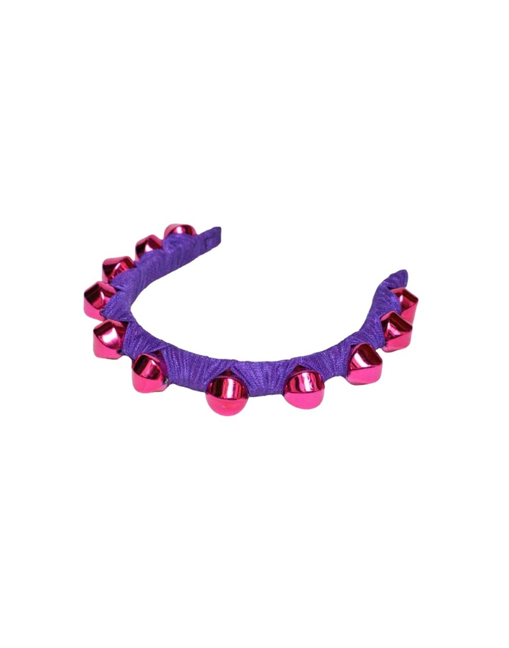 Tiara gruesa de color morado 5