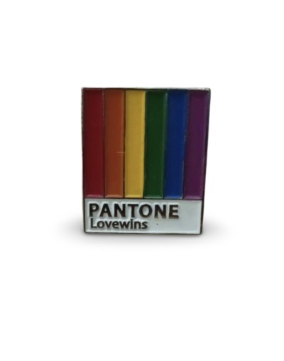 Pin PANTONE LOVE WINS