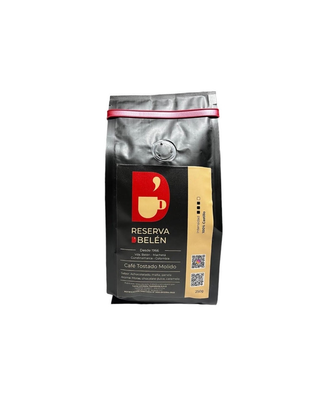 Café tostado molido x 250g