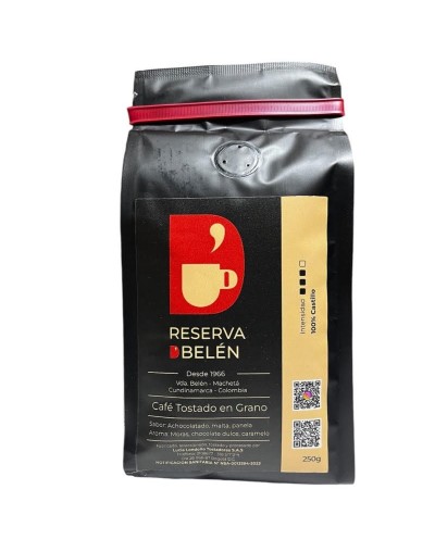 Café tostado en grano x 250g