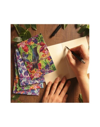 Tarjetas con sobre de Fauna Colombiana