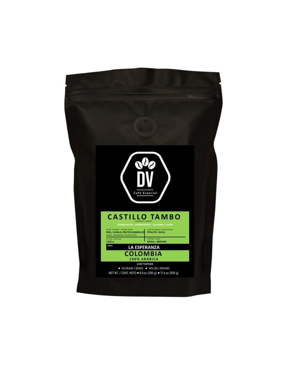 Café Especial variedad Castillo Tambo