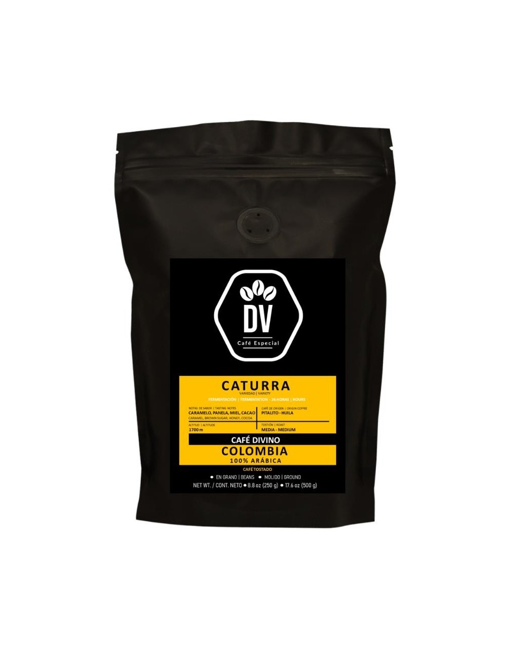 Café Especial variedad Caturra