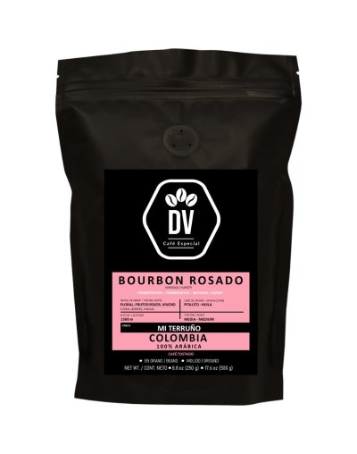 Café Especial variedad Bourbon Rosado