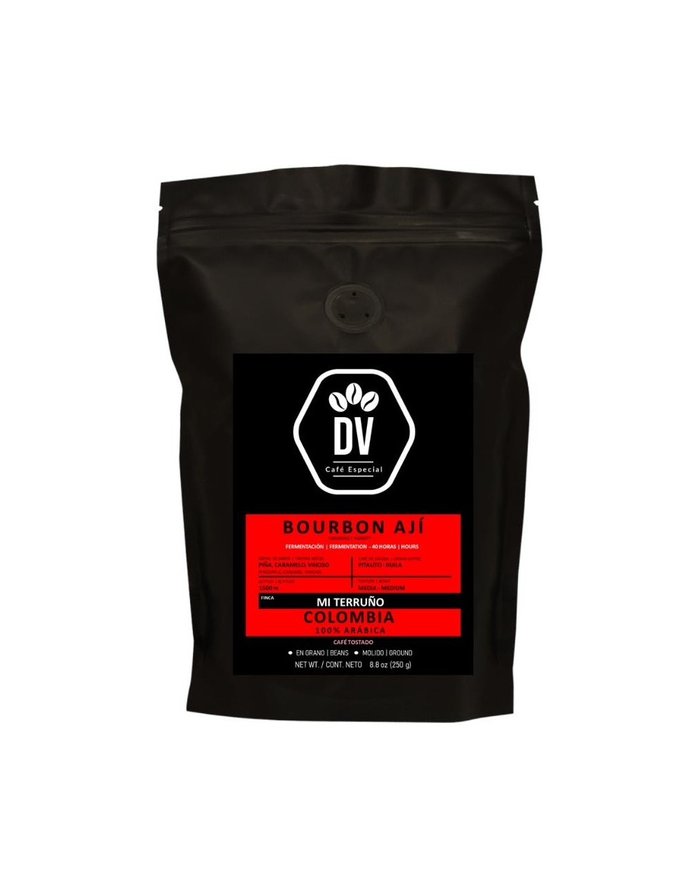 Café Especial variedad Bourbon Aji