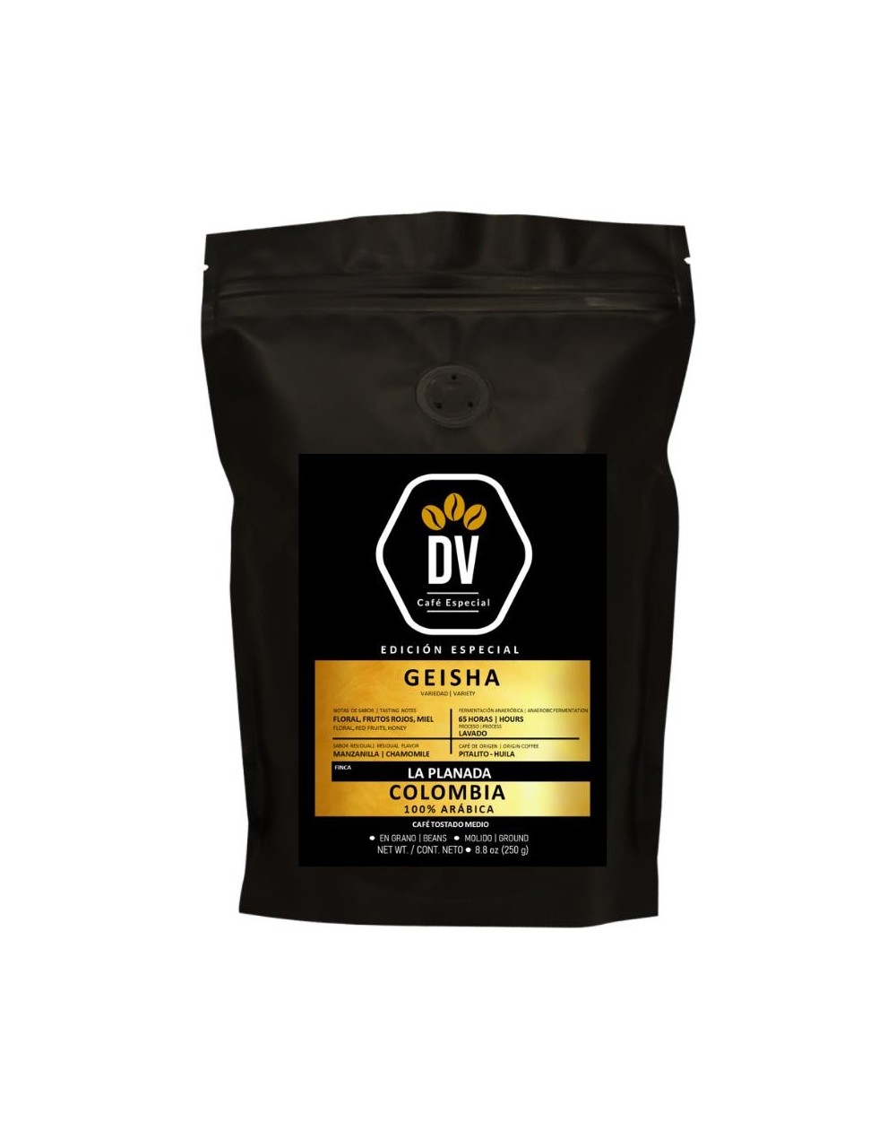 Café Especial variedad Geisha
