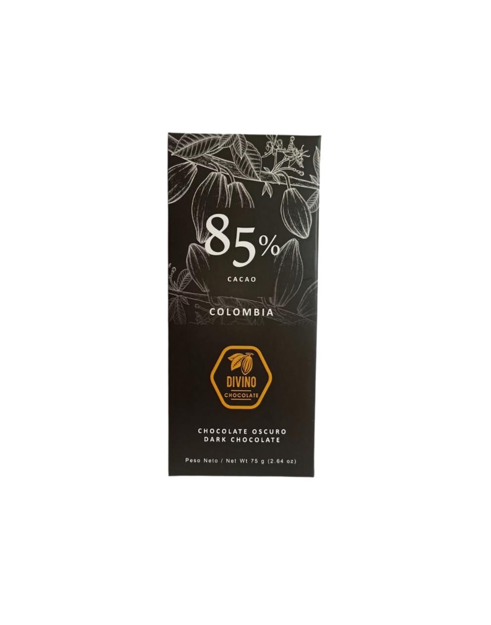 Barra de Chocolate Divino 85%