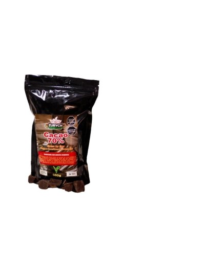 Cobertura de cacao al 70%