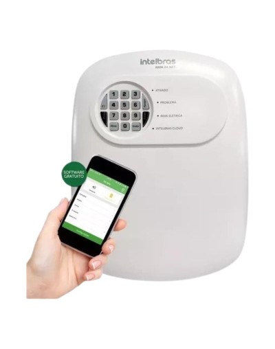 Alarma para hogar hibrida de 24 zonas inalámbricas y 4 zonas alambradas.