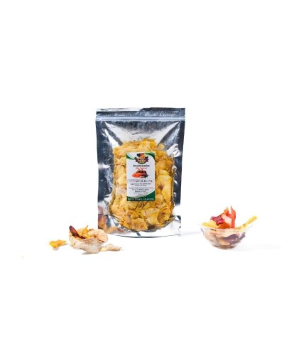 Fruta deshidratada Fruti Plus  sabor a piña sin azucar 250 gr