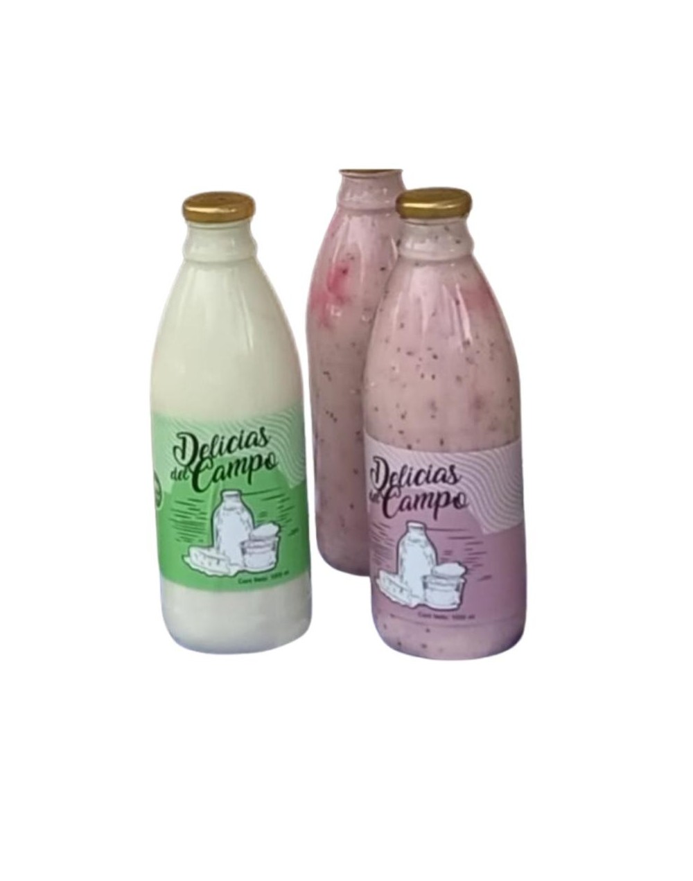 yogurt litro envase vidrio 