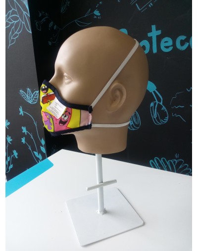 Tapabocas infantil  estampado