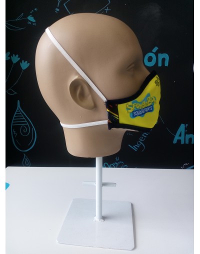 Tapabocas infantil  estampado