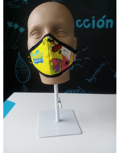 Tapabocas infantil  estampado