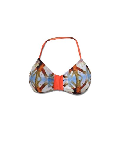 Brick tree bikini top