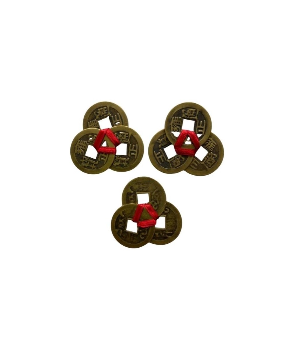 MONEDAS CHINAS DE FENG SHUI PARA LA PROSPERIDAD JUEGO 3X3