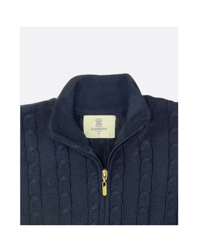 Suetér Halfzip Hombre azul
