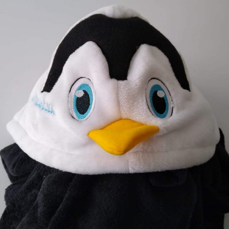 Cobijas Arrunchadoras - Diseño: Pingüinos - Niños y Niñas