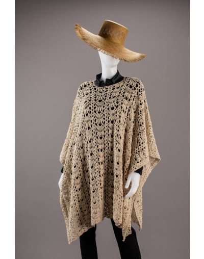 Poncho Tejido Croché