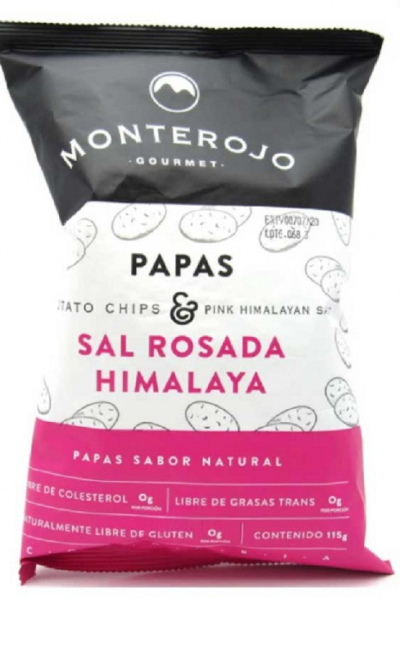 Papas sal rosada del himalaya 115 gramos