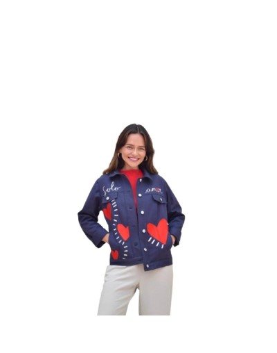 Chaqueta Monocromía Solo Amor