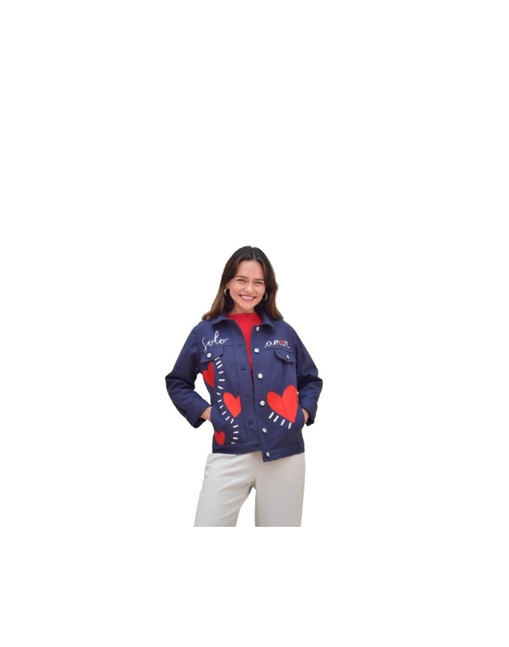 Chaqueta Monocromía Solo Amor