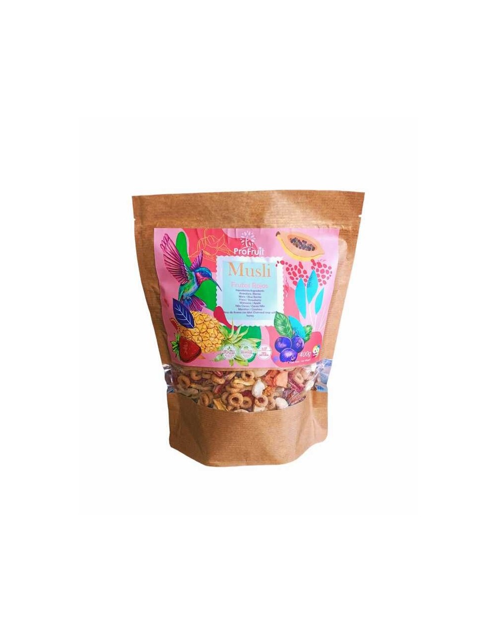 Musli frutos rojos