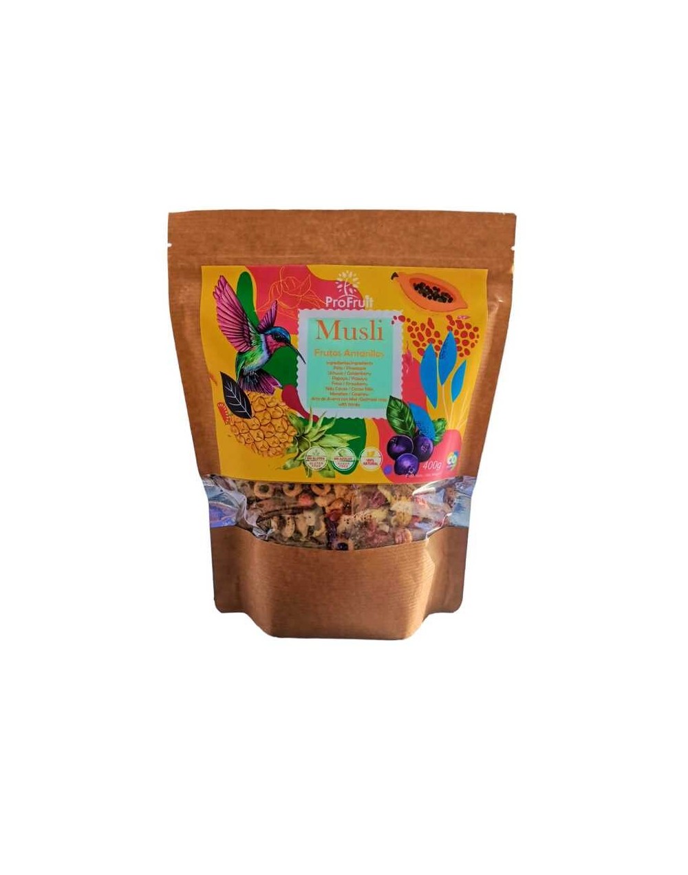 Musli de frutos amarillos