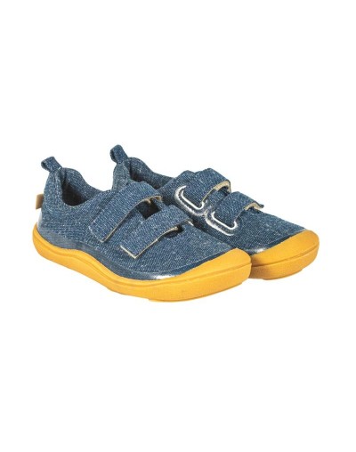  Tenis textil barefoot azul
