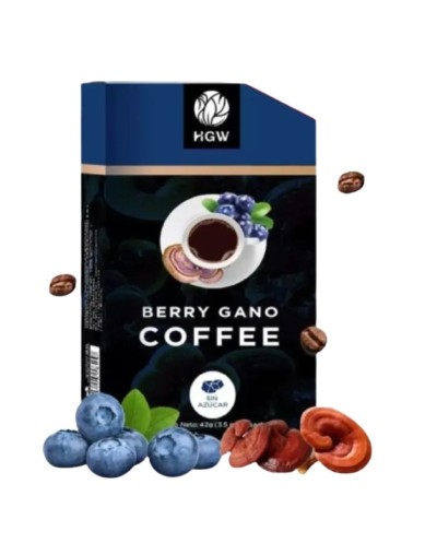 Café de arándanos y Ganoderma - Berry Gano Coffee
