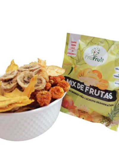 Mix de Frutas deshidratadas(25g) x 6 UNIDADES