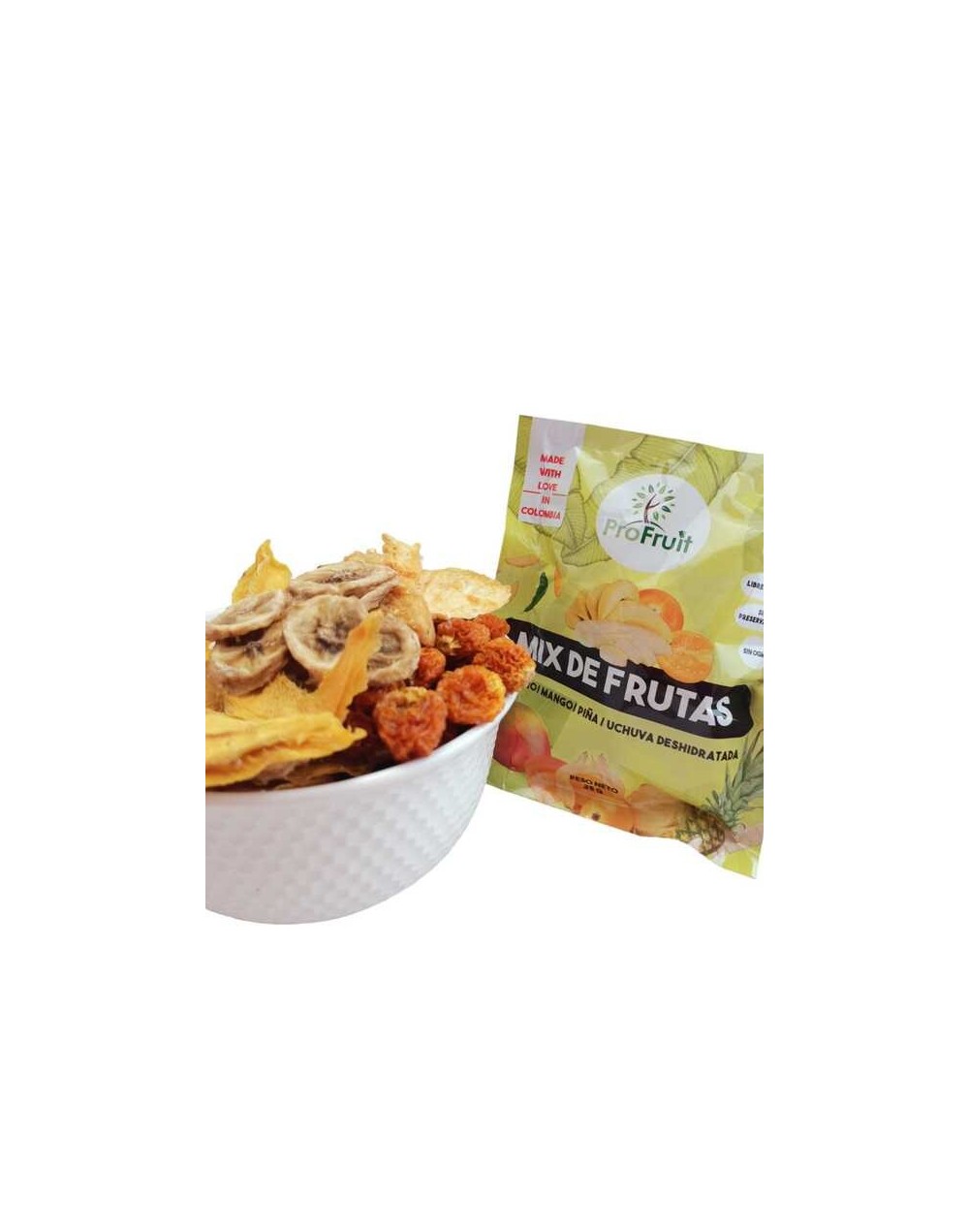 Mix de Frutas deshidratadas(25g) x 6 UNIDADES