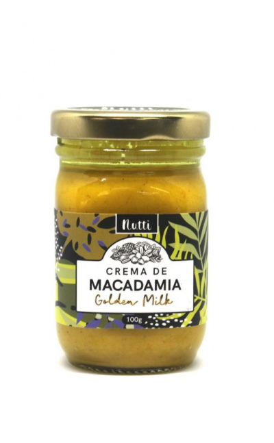 Crema de macadamia golden milk