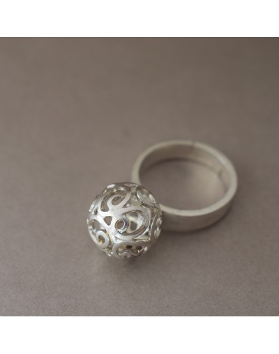 Anillo Globo Trazos Danzantes