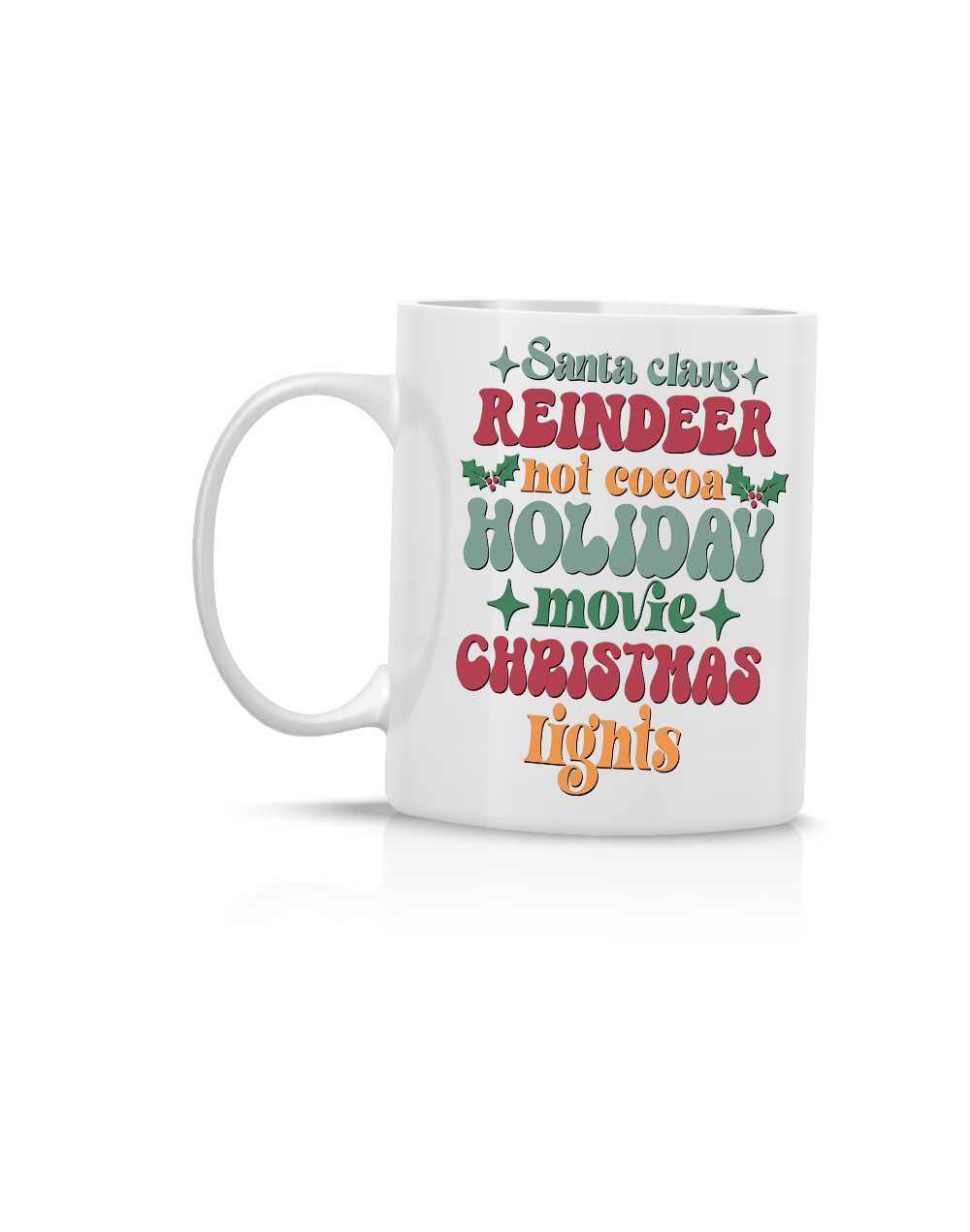 "Mug Navideño Personalizado 11 oz: El Regalo Perfecto con Sabor y Estilo"