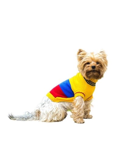 Suéter de colombia para perros