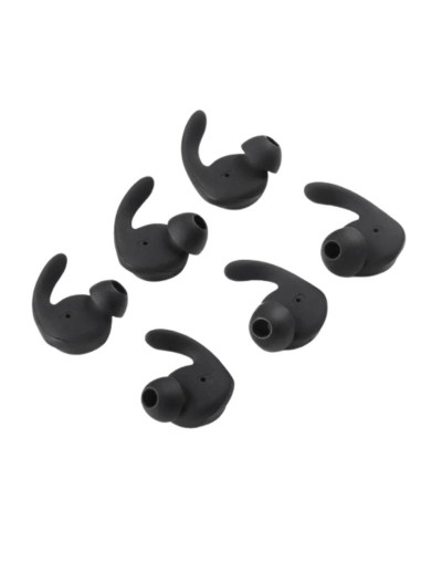 Almohadillas Repuesto Audífonos Huawei Honor Xsport AM61 3 Pares talla S M L Negros