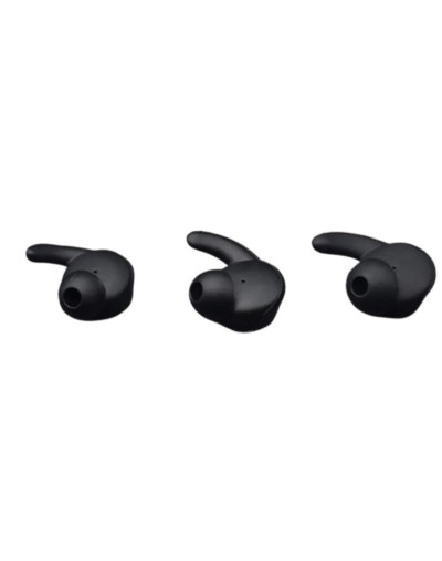 Almohadillas Repuesto Audífonos Huawei Honor Xsport AM61 3 Pares talla S M L Negros