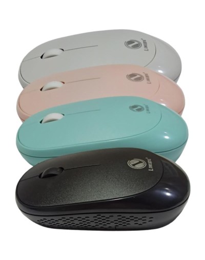 Mouse inalámbrico de 2,4G, ergonómico, ultrafino, portátil, para oficina y escritorio incluye pila