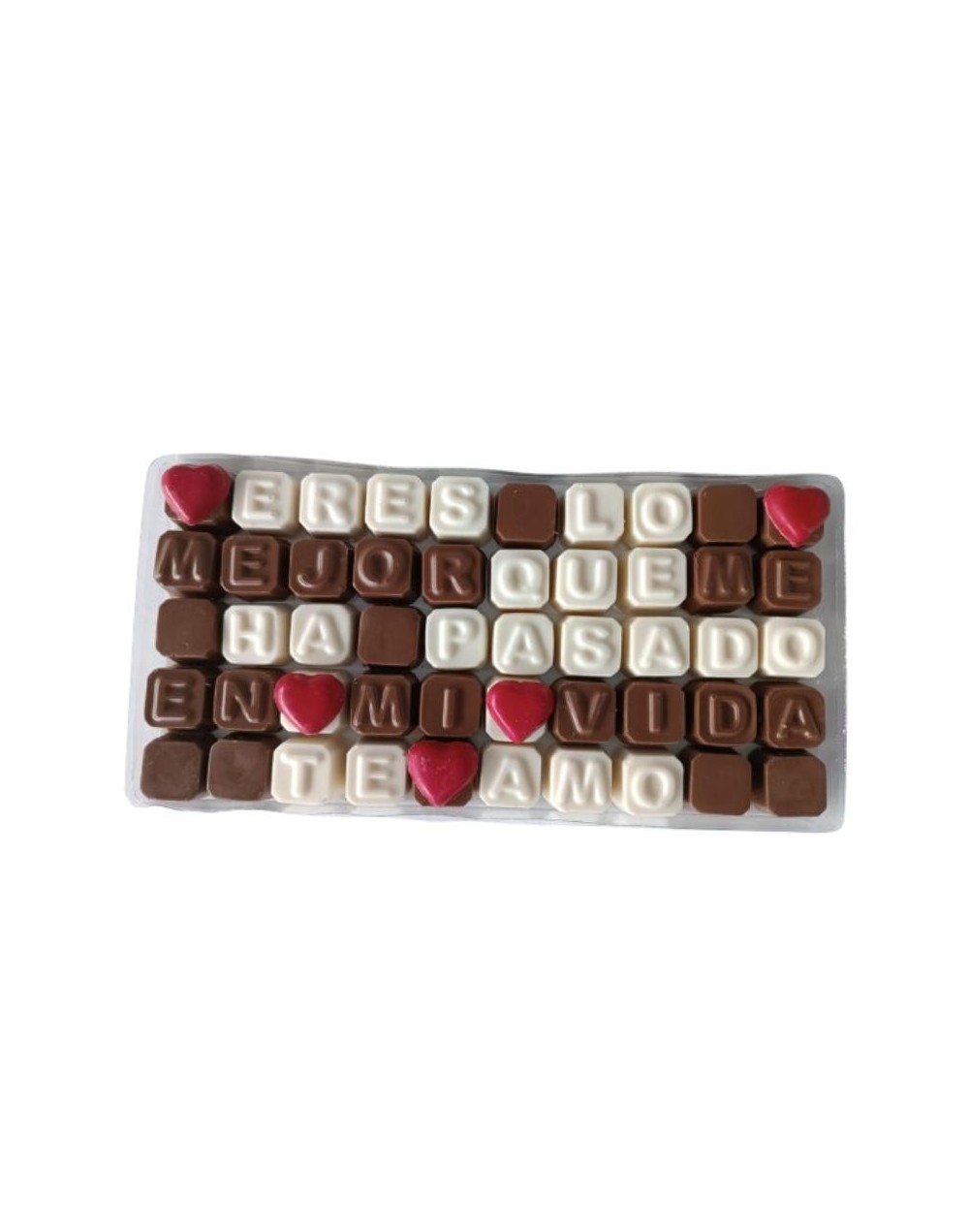 Chocolate dulce / Caja por 50 cubos