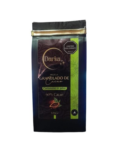 Granulado de cacao con cardamomo