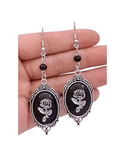 Aretes Goth Vintage Rosa