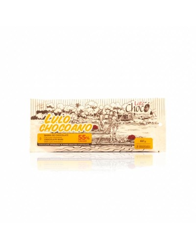 BARRA CHOCOLATE LULO CHOCOANO 55% CACAO