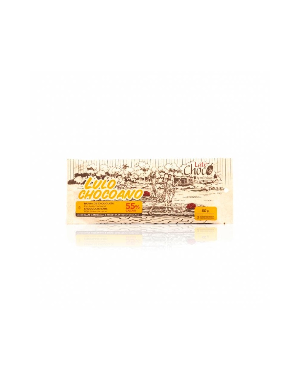 BARRA CHOCOLATE LULO CHOCOANO 55% CACAO