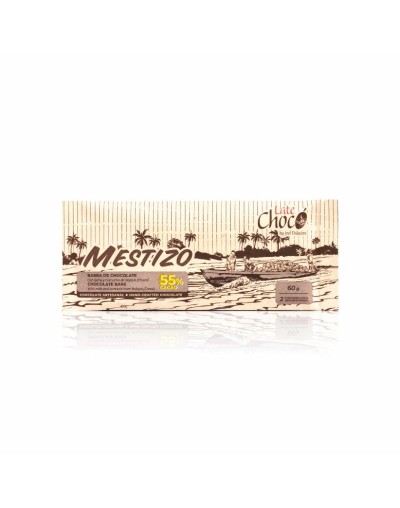 BARRA CHOCOLATE MESTIZO 55% CACAO – CURCUMA 