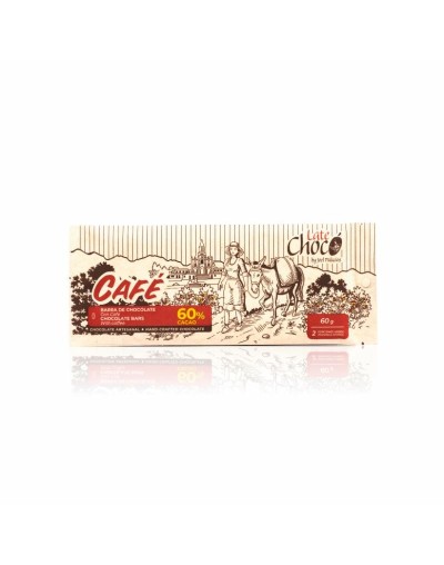 BARRA CHOCOLATE CAFÉ 60% CACAO